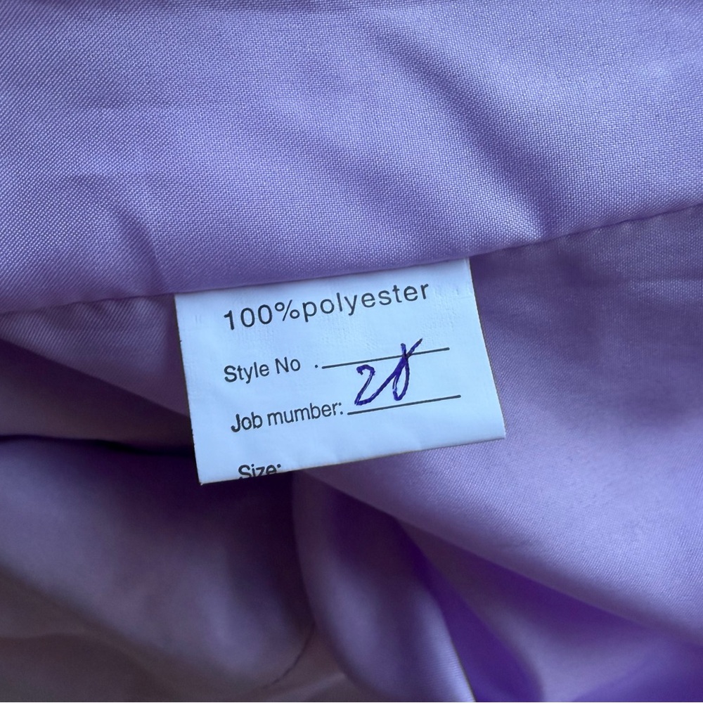 Source Unknown Purple Long Coat - image 7